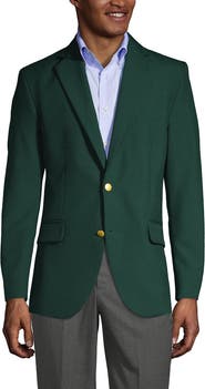 Lands' End School Uniform Hopsack Blazer
