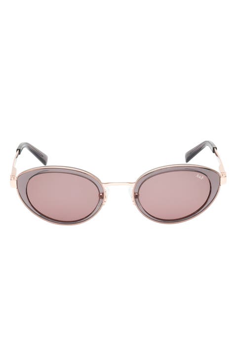50mm Oval Sunglasses