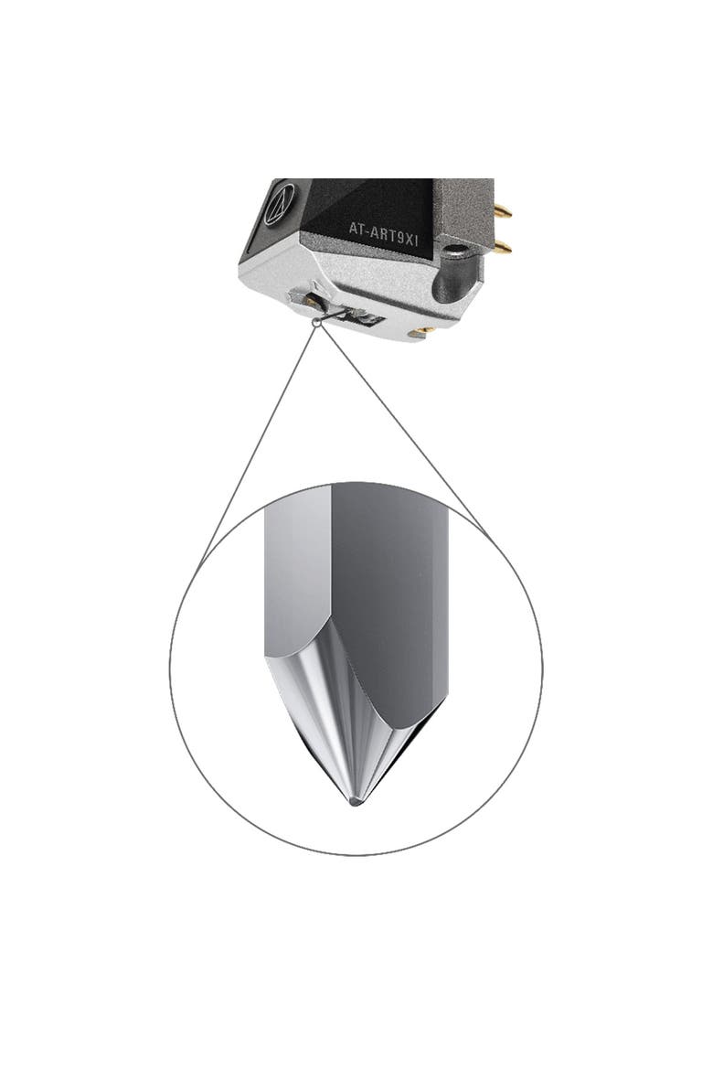 AT-ART9XI Dual Moving Coil Cartridge, Alternate, color, Black/Silver