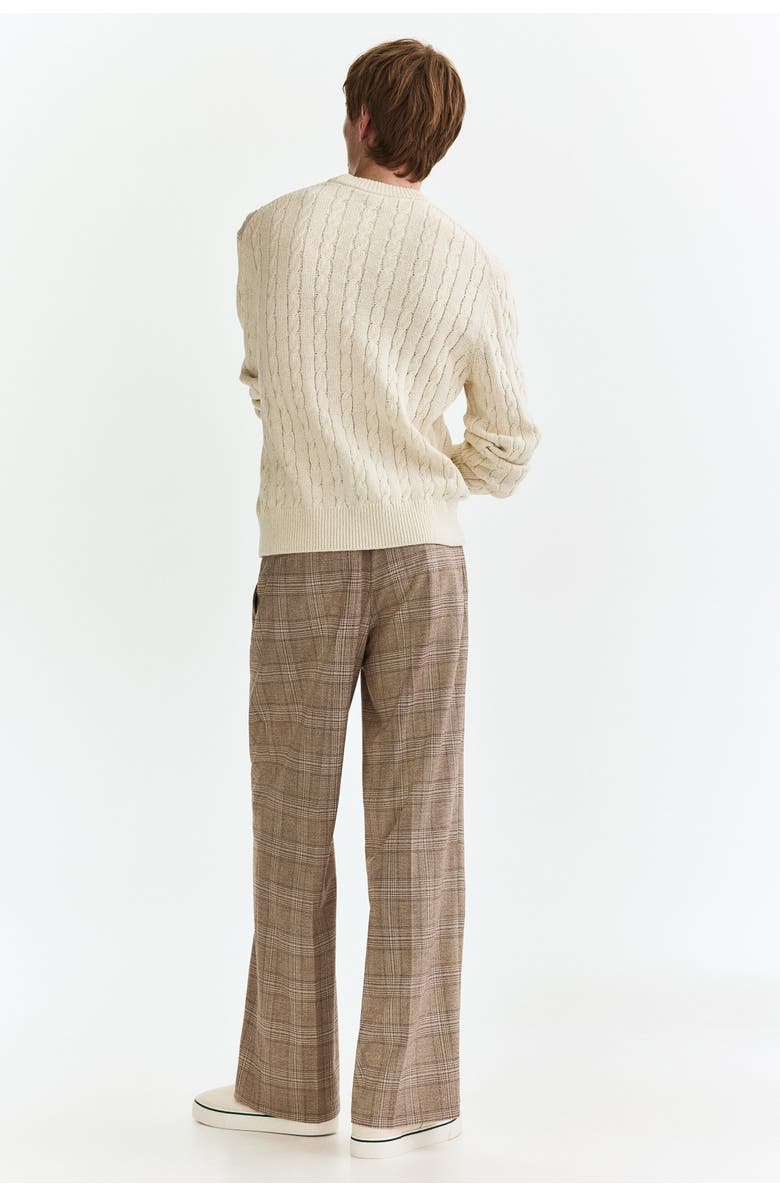 H&M Loose Fit Tailored Trousers, Alternate, color, 