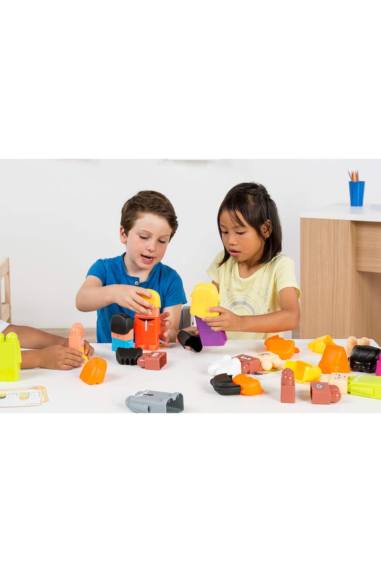 Family Diversity Blocks, Alternate, color, Multi