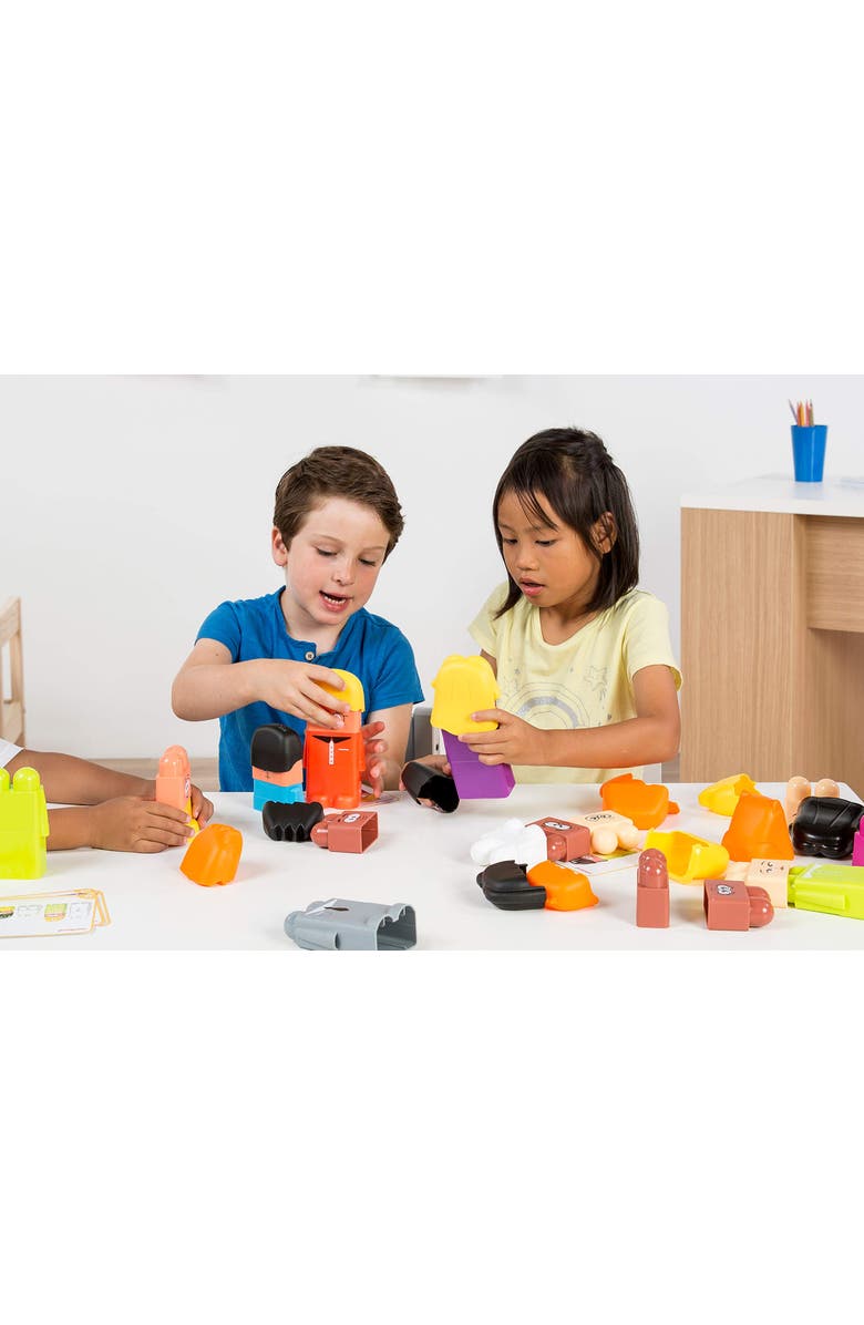 Miniland Family Diversity Blocks, Alternate, color, Multi