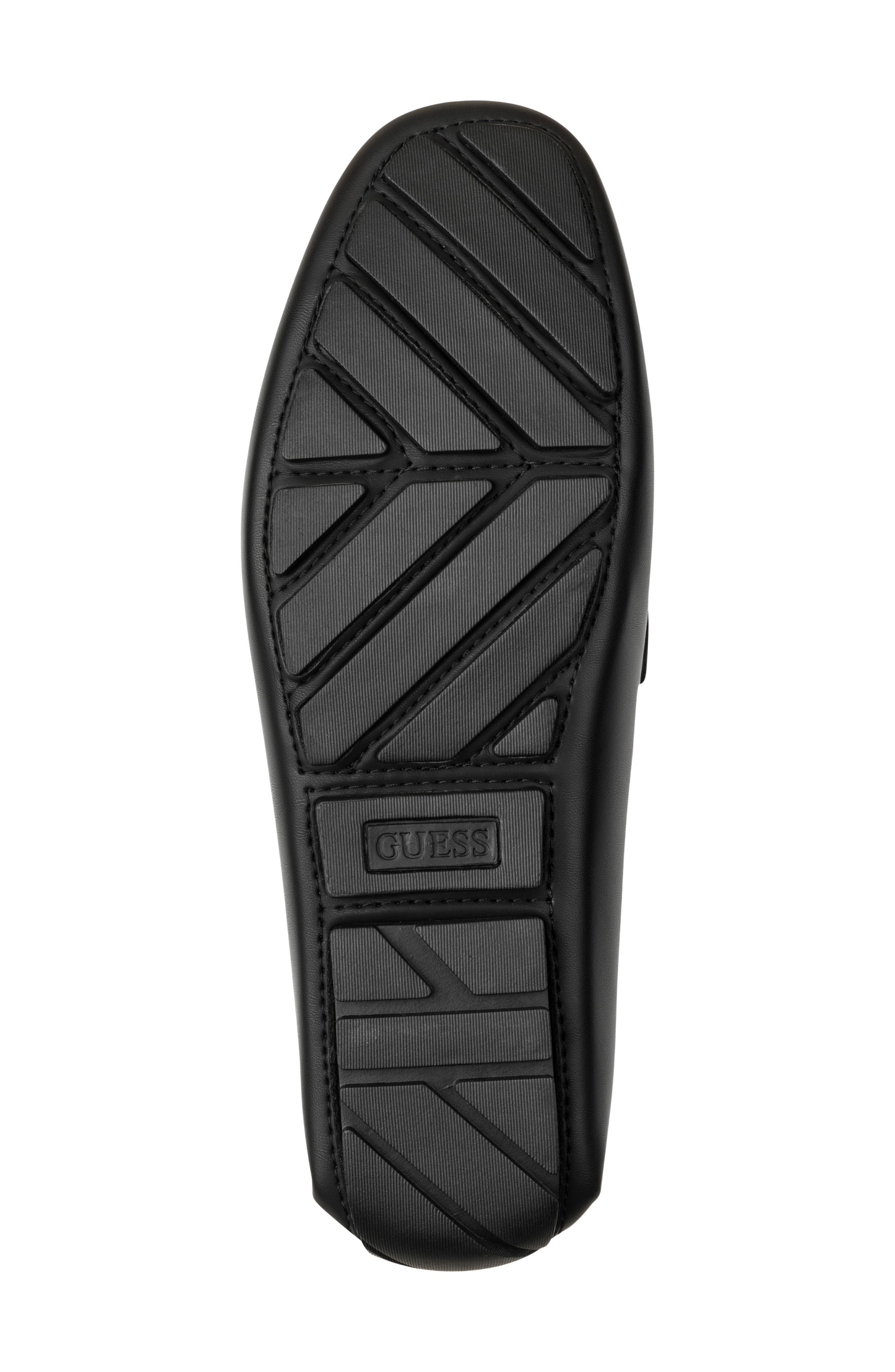 Gmayova Faux Leather Loafer, Alternate, color, BLACK LOGO