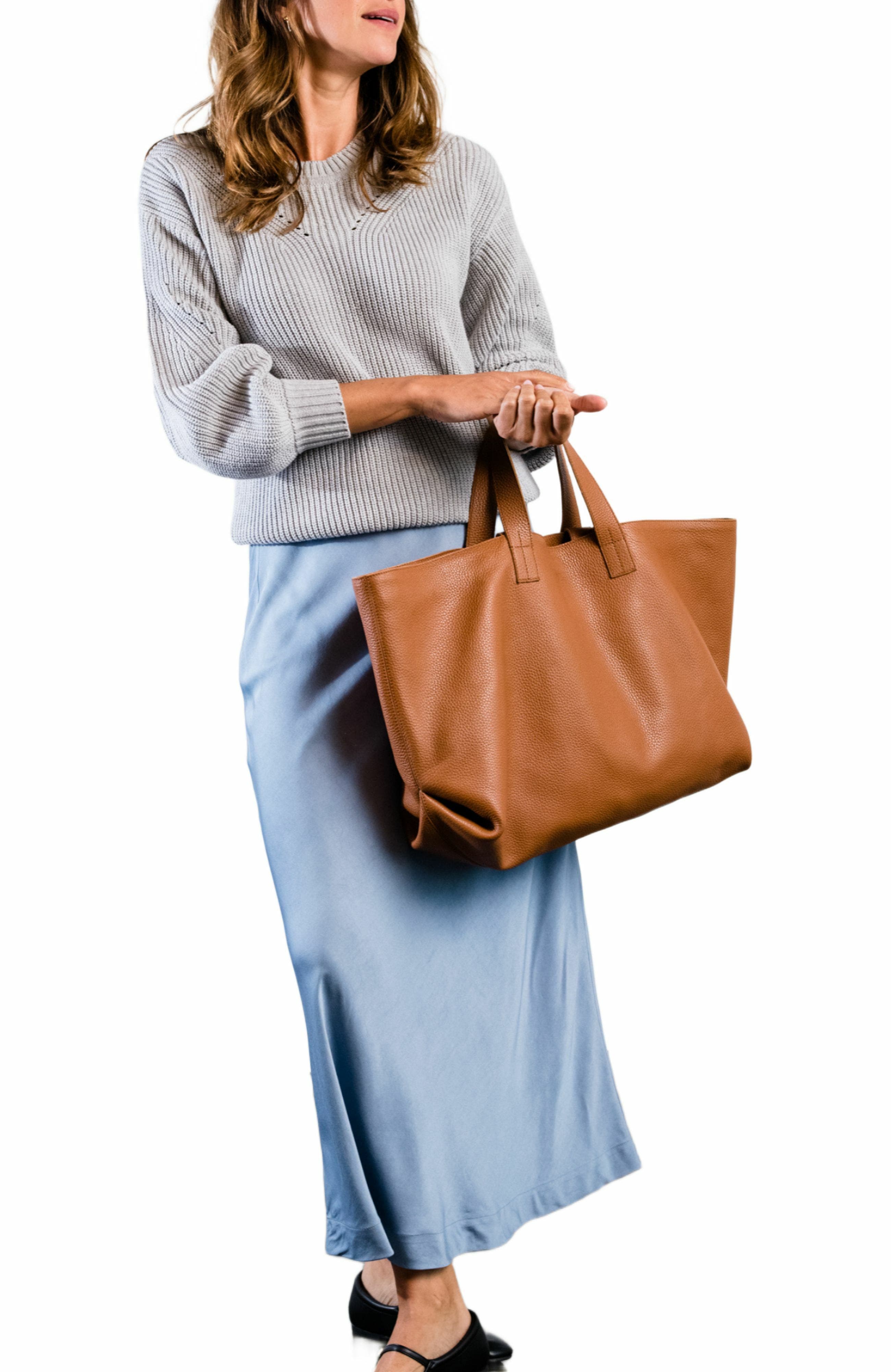 ABLE Large Foldable Tote, Alternate, color, 