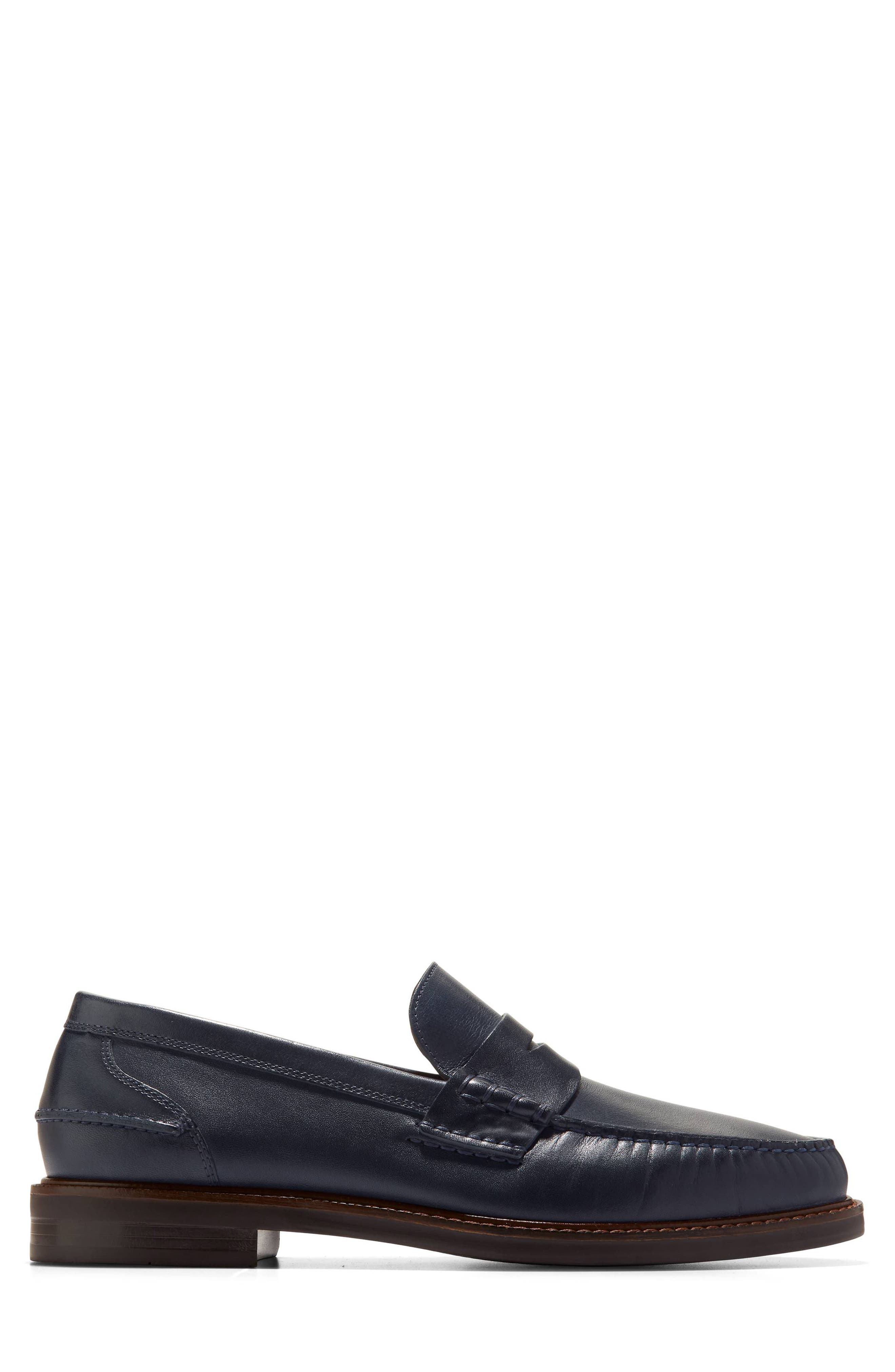 Cole Haan Pinch Penny Loafer, Alternate, color, Navy Blaze