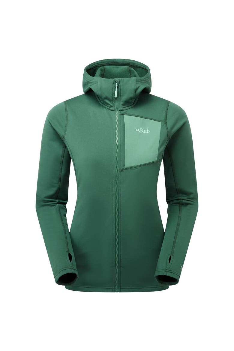 Superflux Full-Zip Hooded Jacket - Women's, Alternate, color, Green Slate