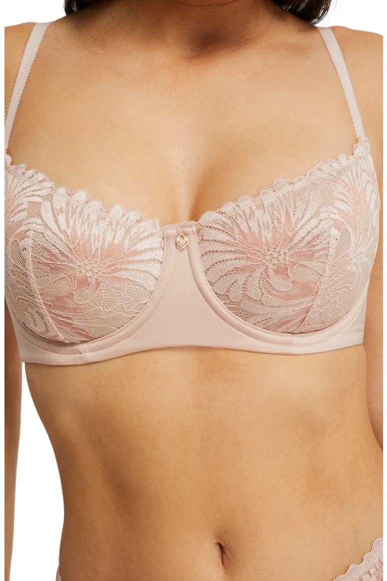 Anniversary Flirt Underwire Balconette Bra, Alternate, color, LOTUS