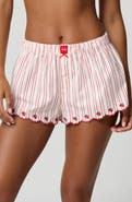Florence by Mills Cherry Stripe Sleep Shorts