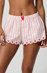 Florence by Mills Cherry Stripe Sleep Shorts