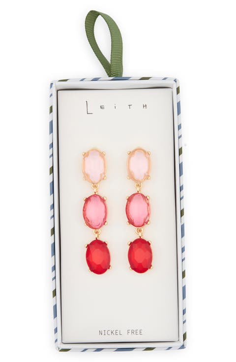 Triple Drop Earrings