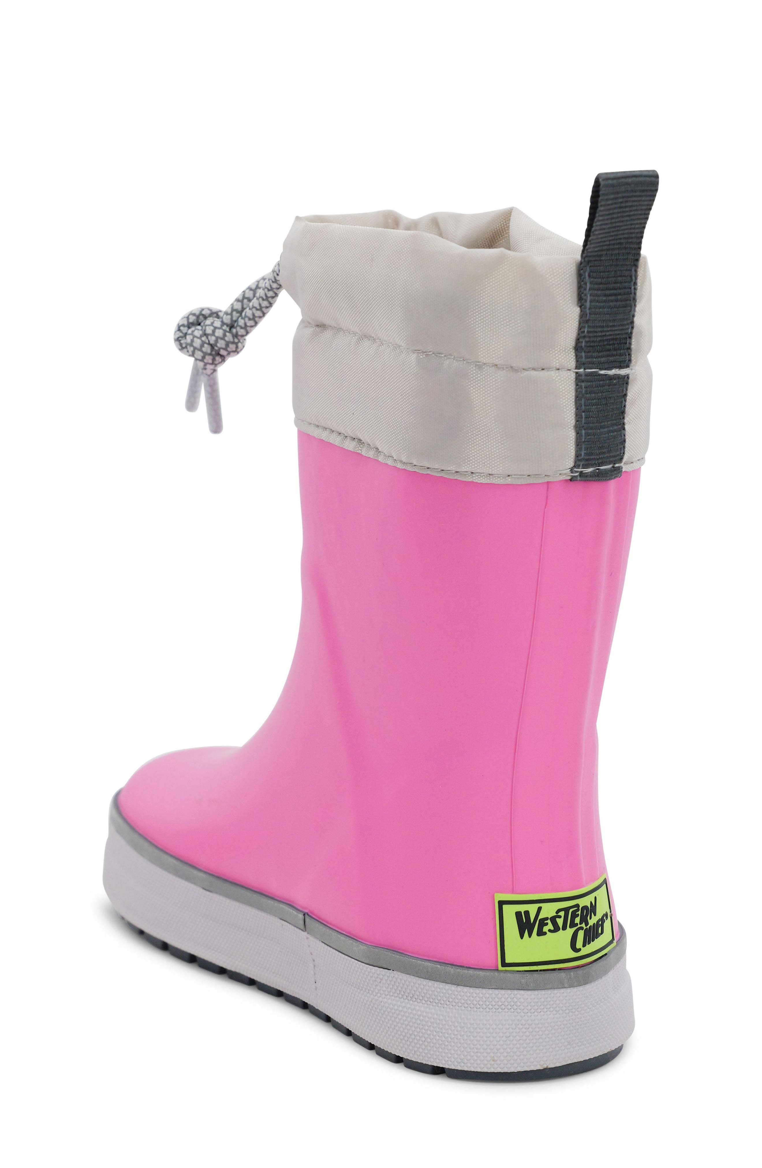 Western Chief The Element Waterproof Rain Boot, Alternate, color, Pink