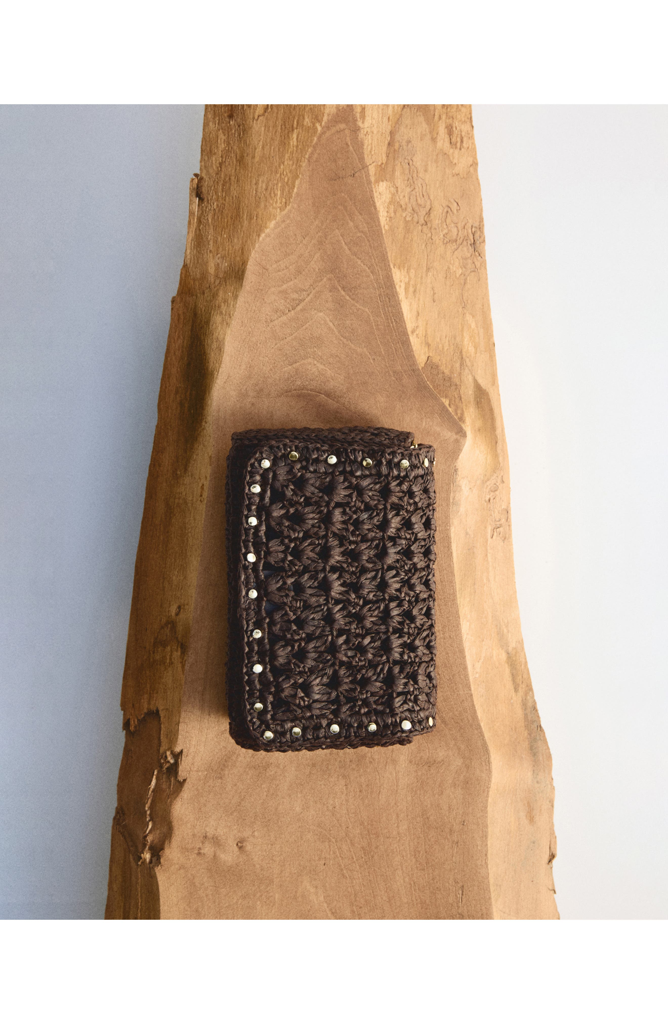 MANGO Mini Crochet Crossbody Bag, Alternate, color, 