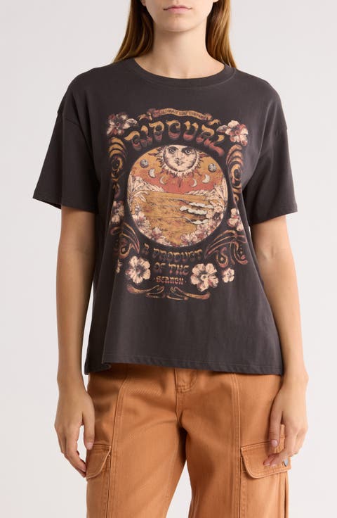 Celestial Search Relaxed Graphic T-Shirt