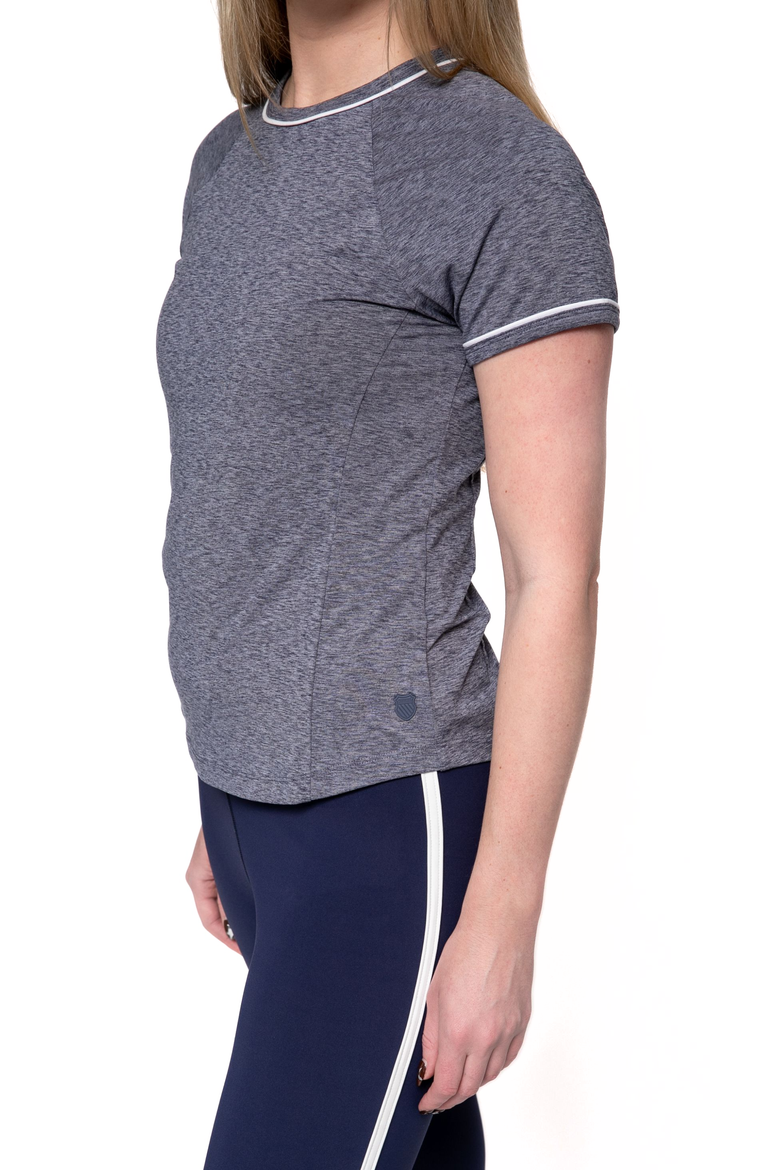 Active Peached Performance Top, Alternate, color, Peacoat