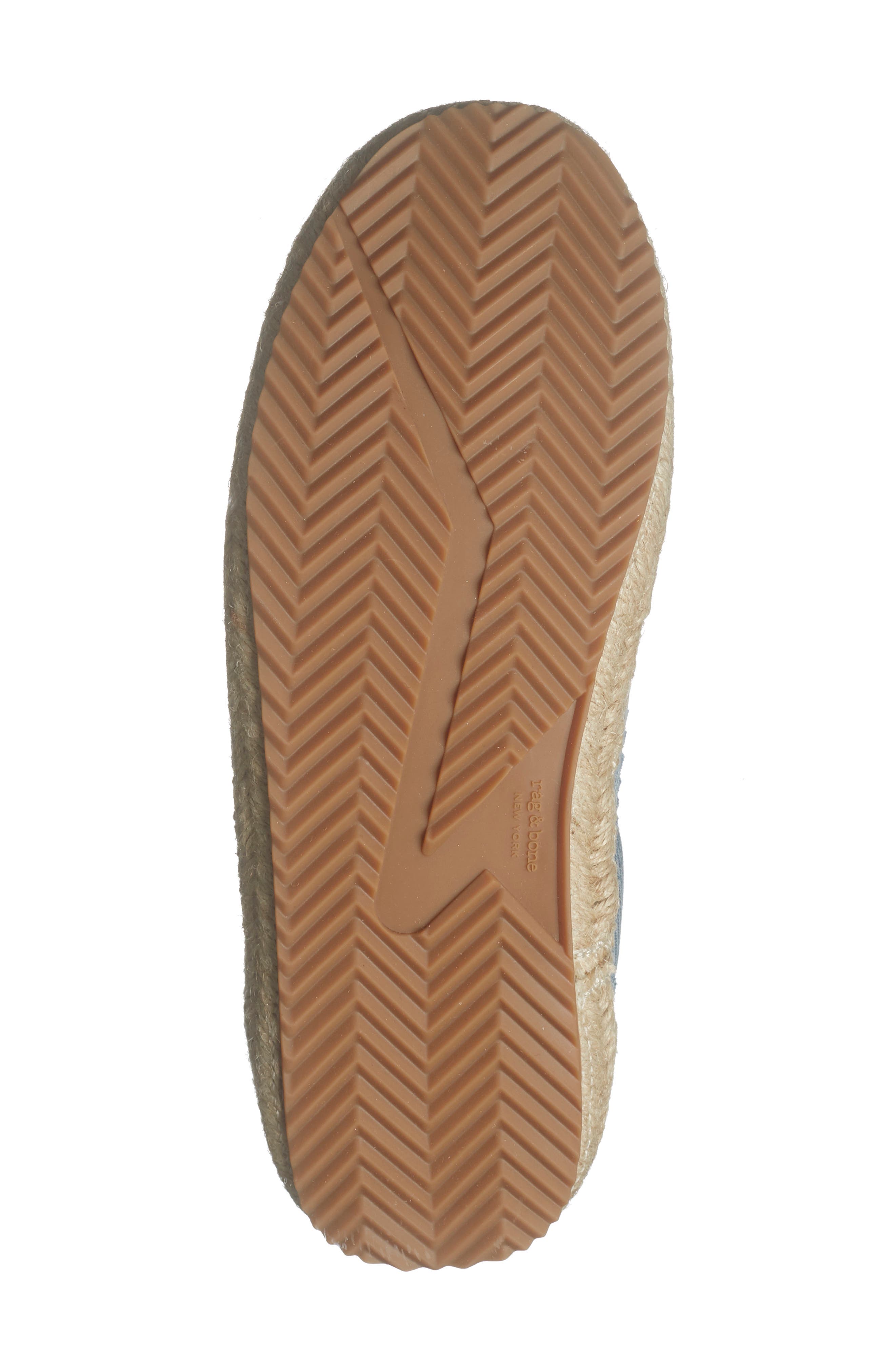 rag & bone Retro Sneaker, Alternate, color, Light Wash Denim