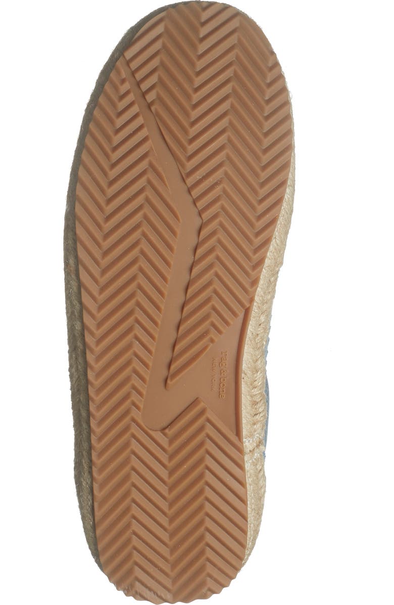 rag & bone Retro Sneaker, Alternate, color, Light Wash Denim