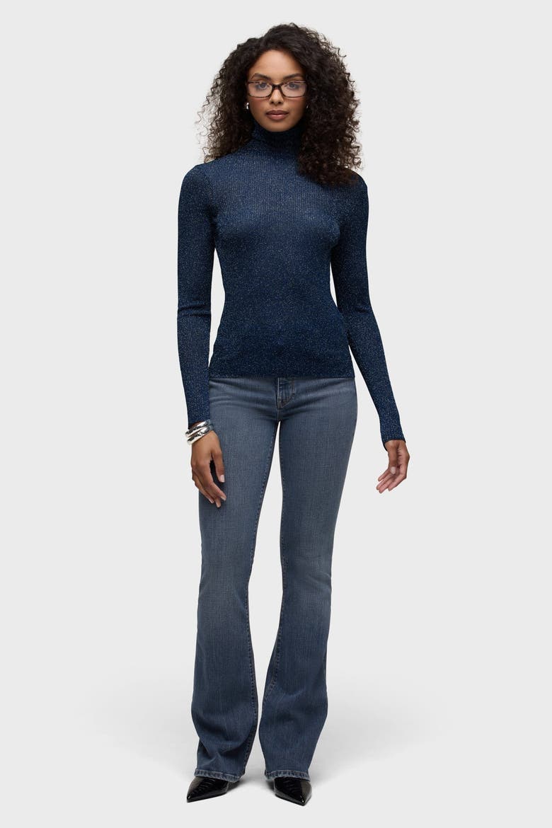Tanya Turtleneck, Alternate, color, METALLIC NAVY