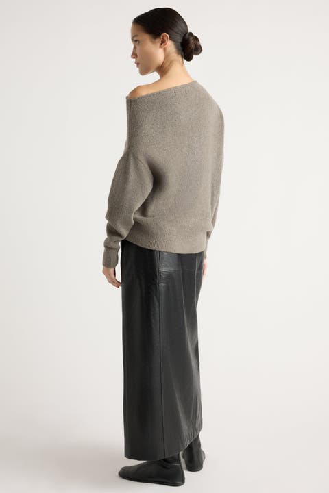 Iris Off-shoulder Sweater