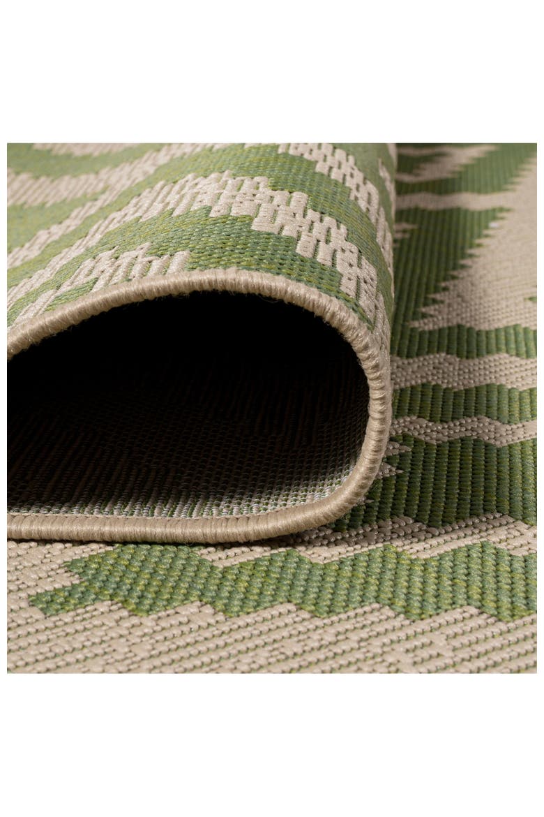 Sintra Diamond  Indoor/Outdoor Area Rug, Alternate, color, Green/Cream