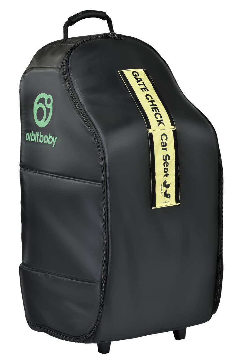 Travel Bag for Car Seat, Main, color, BLACK