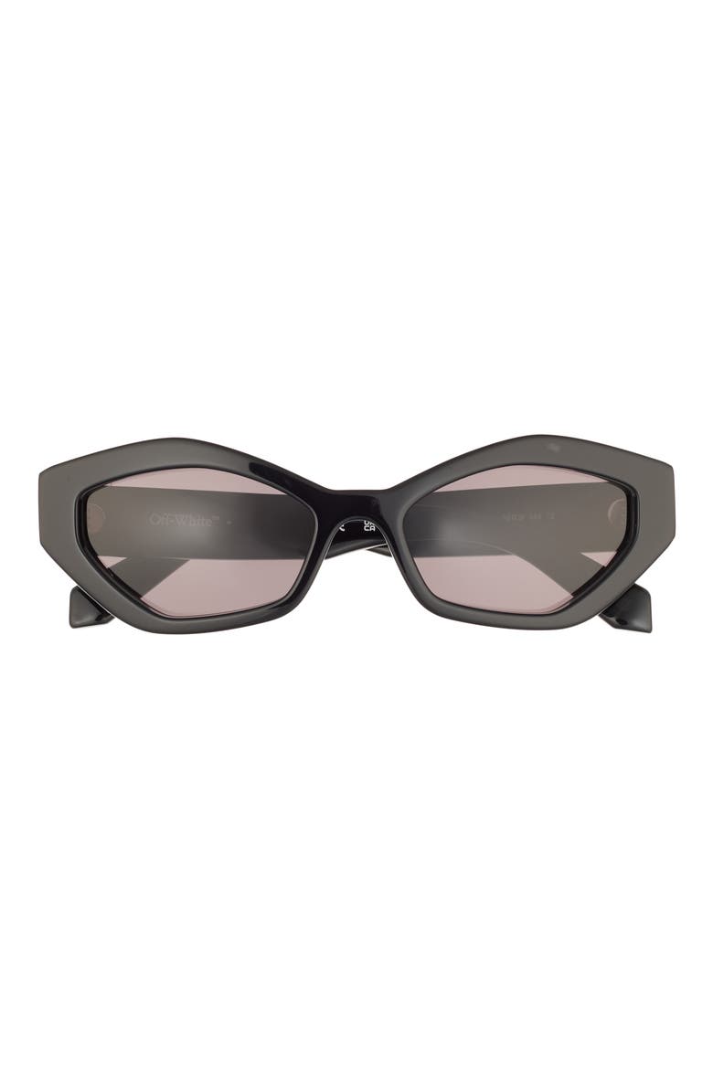 Hilo Cateye Sunglasses, Main, color, BLACK DARK GREY