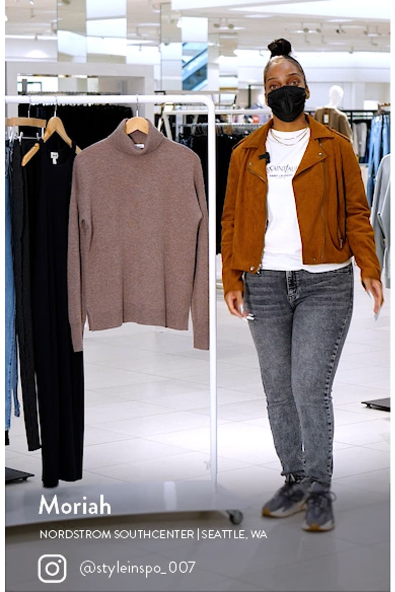 Cashmere Turtleneck Sweater video