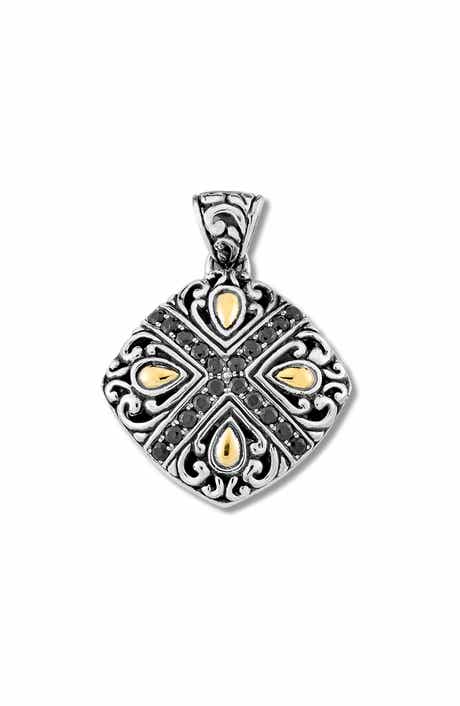 SAMUEL B. 18K Gold & Sterling Silver Pendant
