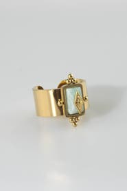 Meideya Royal Knight Amazonite Ring