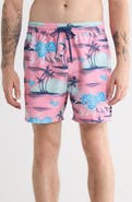 Hurley Cannonball Volley Swim Trunks