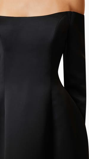 Vida Off The Shoulder Long Sleeve Cocktail Minidress