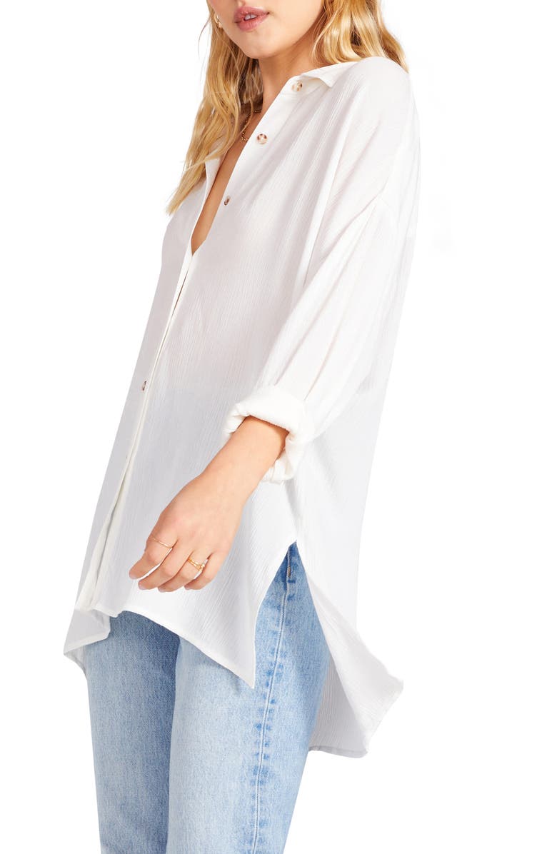 BB Dakota by Steve Madden Big News Button-Up Top, Alternate, color, 