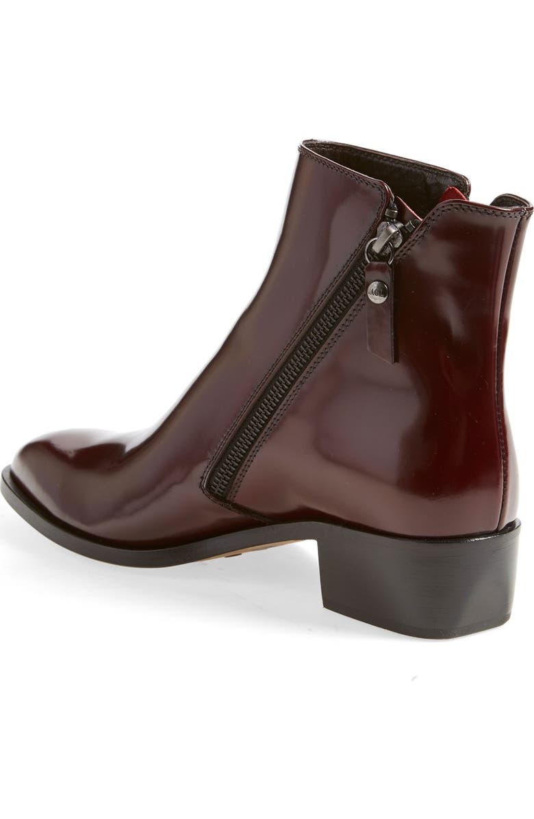 AGL Attilio Giusti Leombruni Double Zip Bootie, Alternate, color,