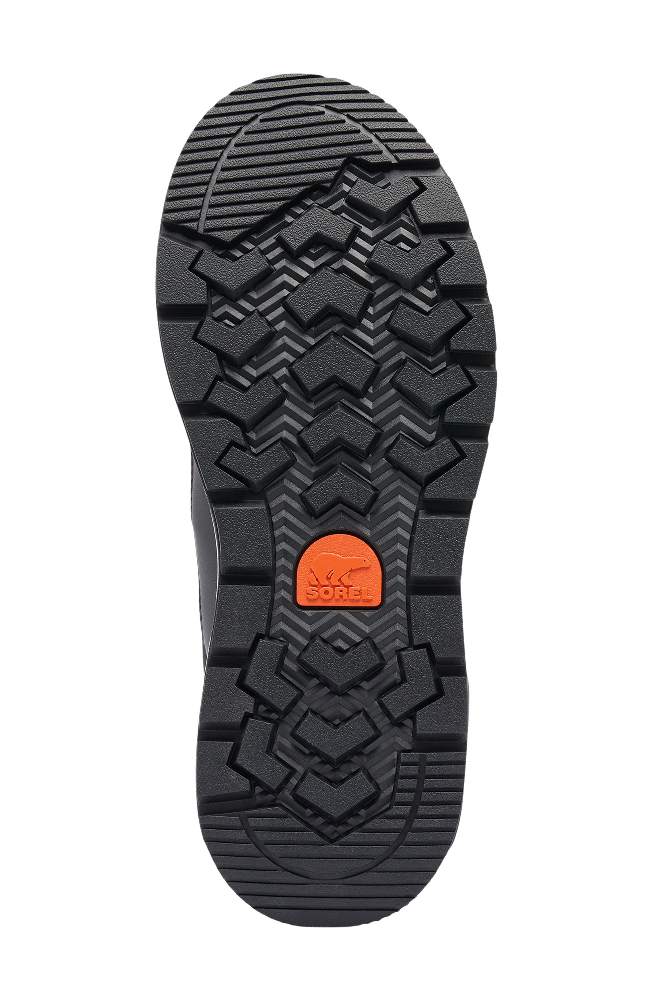 SOREL Whitney III Waterproof Mid Boot, Alternate, color, Black/ Sea Salt