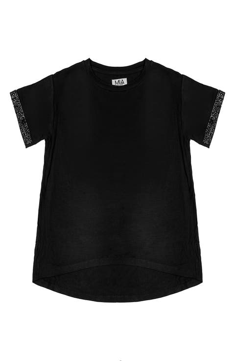 Kids' Sparkle Sleeve T-Shirt (Little Kid)