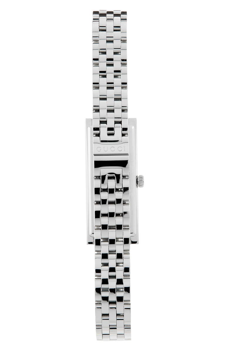 Gucci G-Frame Tank Bracelet Watch, 14mm x 34mm, Alternate, color, Red Burgundy