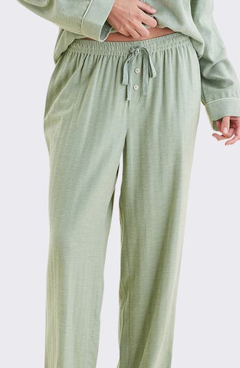 Herringbone Supersoft Brushed Organic Cotton Pajamas