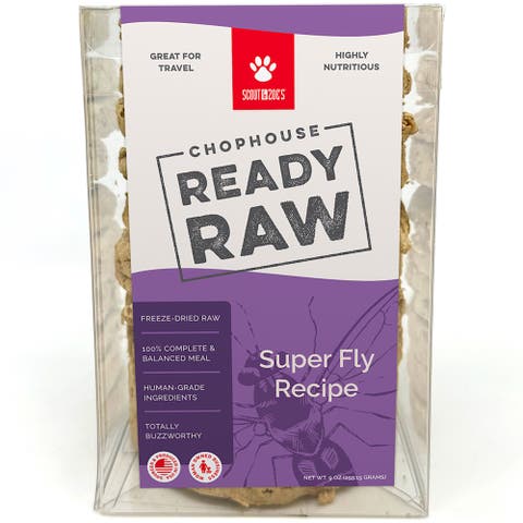 Chophouse Ready Raw, Super Fly, 9 Dog Food Freeze Dried Patties