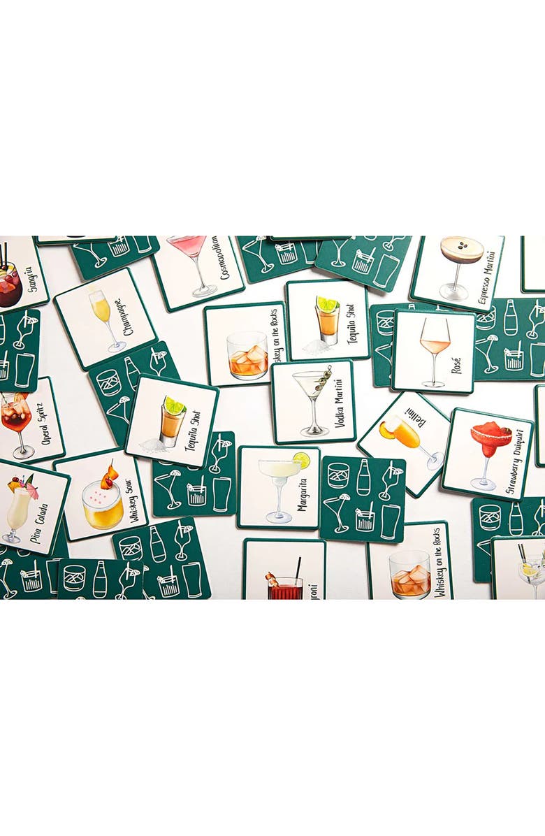 Journey of Something Alcoholic Drinks Memory Game, Adults Party Game, Alternate, color, 