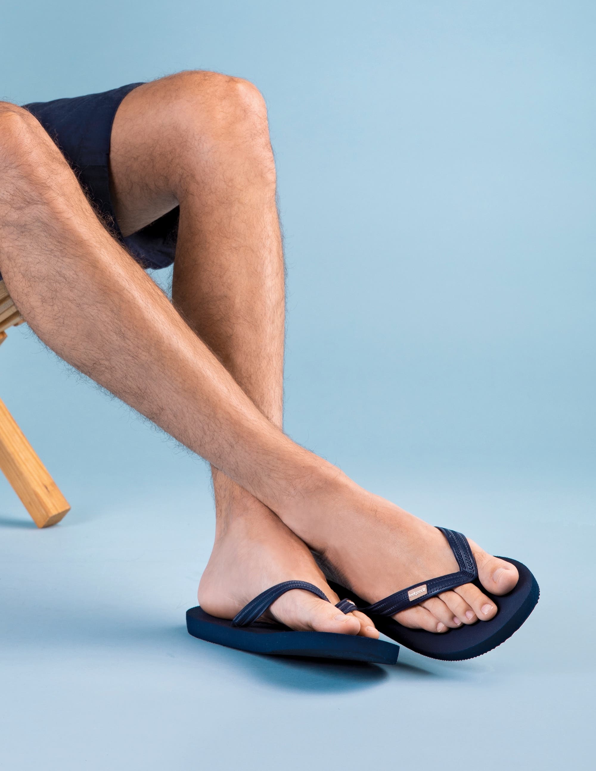 Mens Classicz Core Natural Rubber Flip Flop Thong Sandals, Alternate, color, Surf