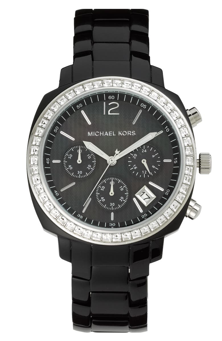 MICHAEL Michael Kors Michael Kors Ladies' Chronograph Resin Bracelet Watch, Main, color,
