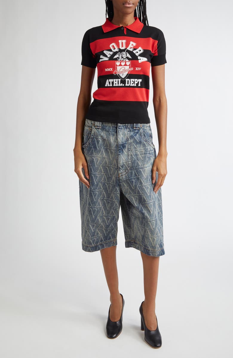 Vaquera Stripe Polo, Alternate, color, 