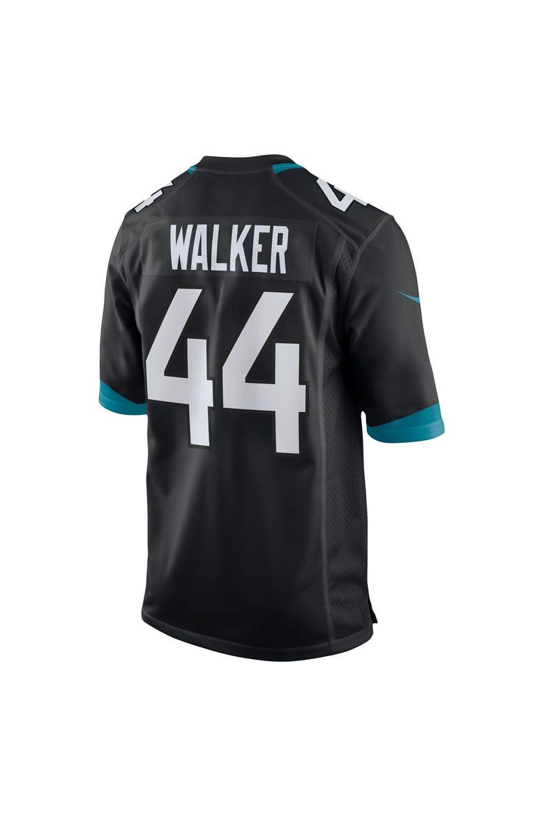 Men's Nike Travon Walker Black Jacksonville Jaguars Player Game Jersey, Alternate, color, Black