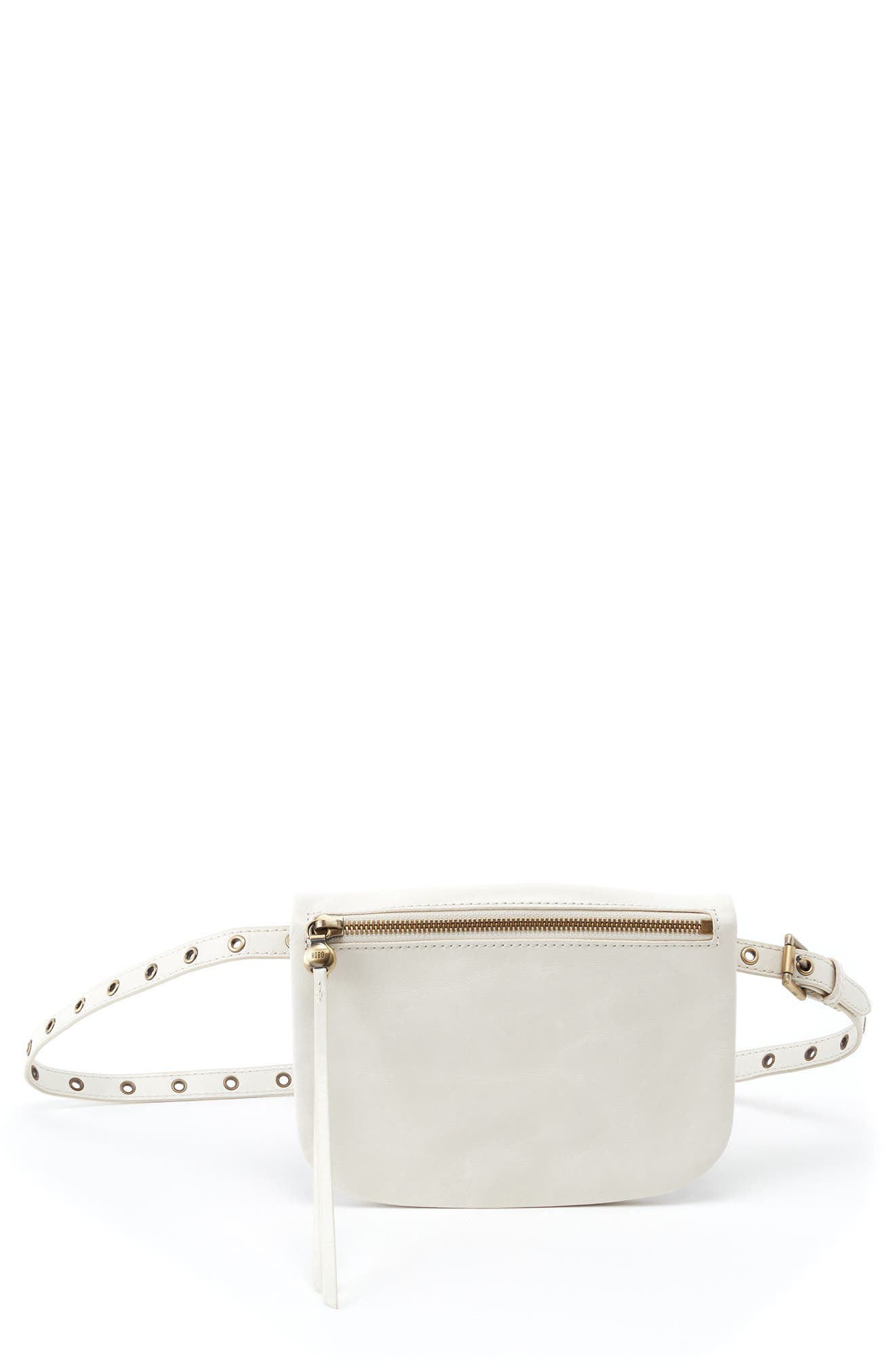 Saunter Leather Belt Bag, Main, color, LATTE