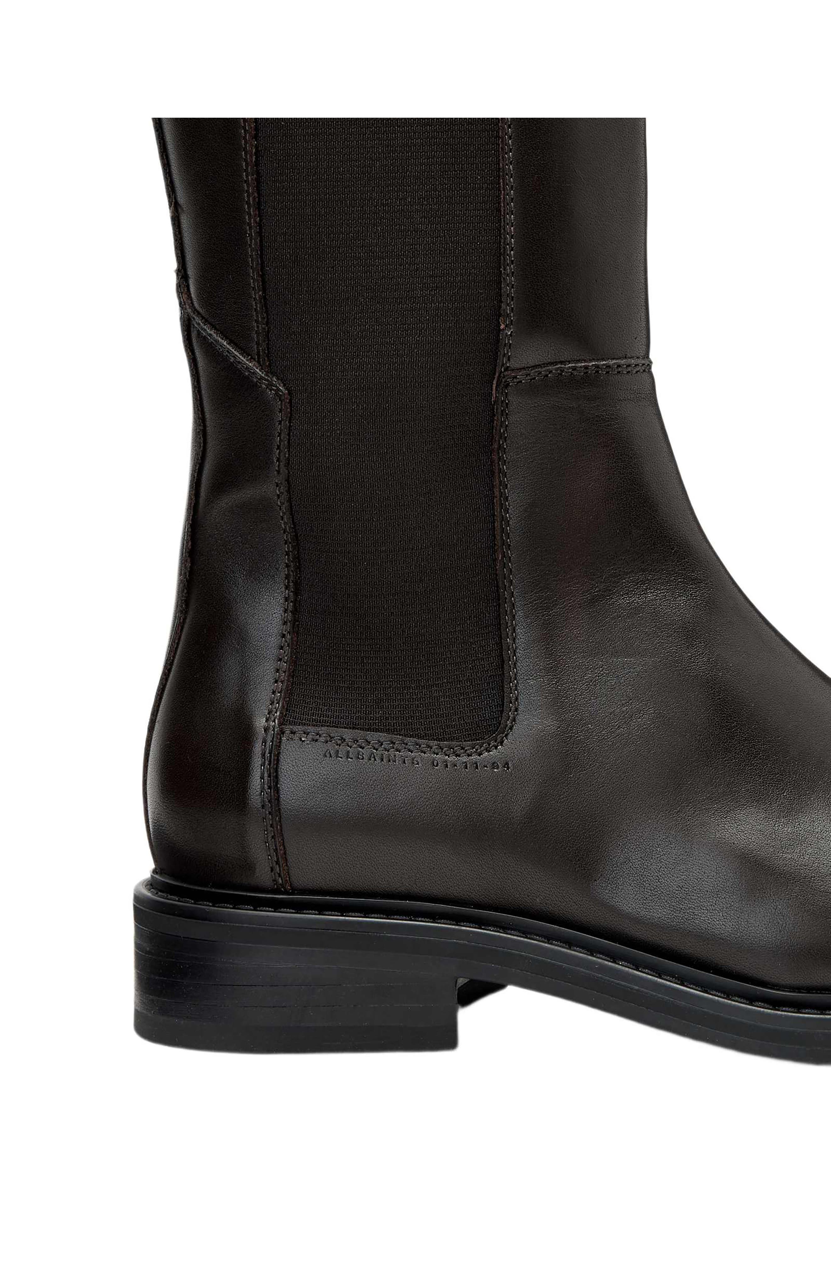 AllSaints Beryl Leather Chelsea Boot (Women) | Nordstrom