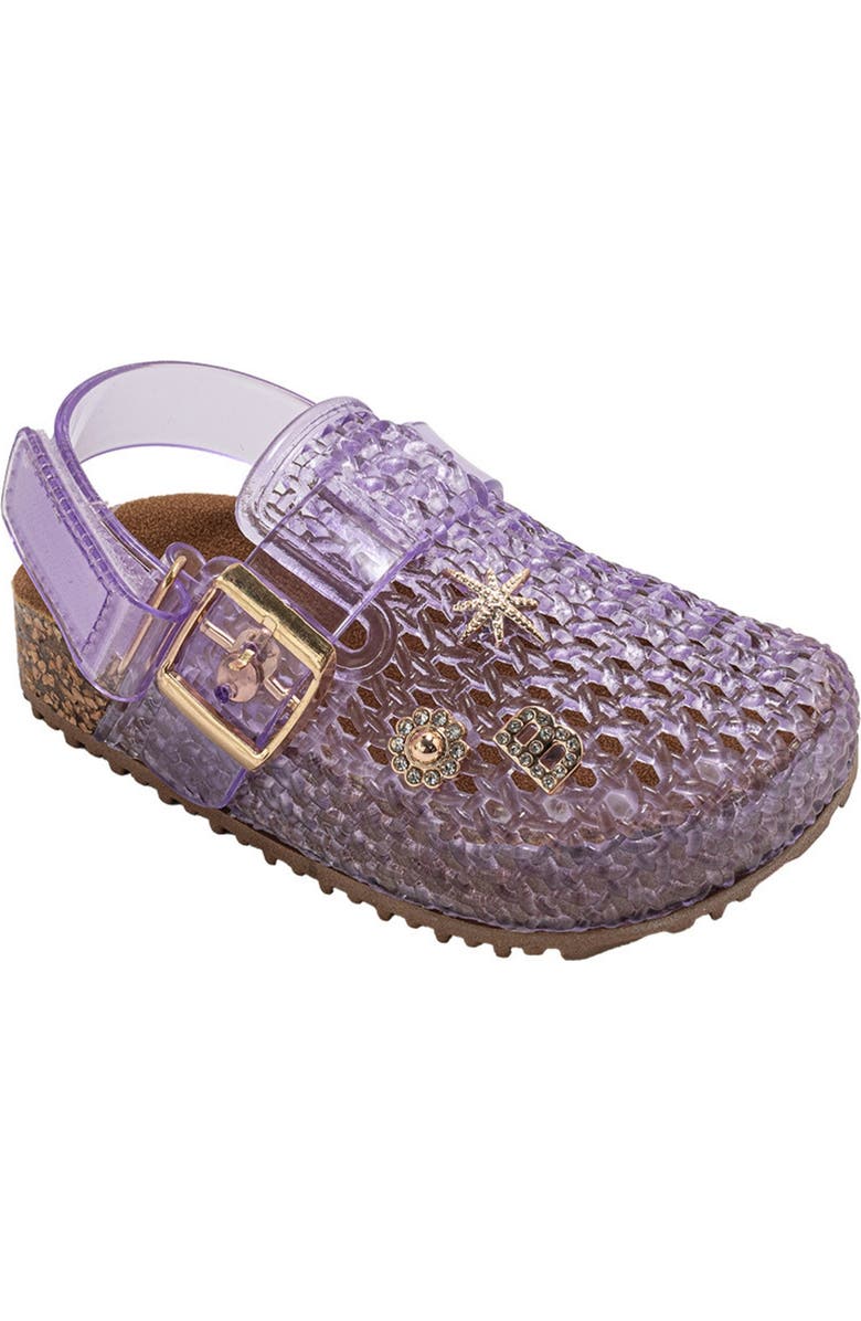 bebe Ruby Sandal, Main, color, Lavender