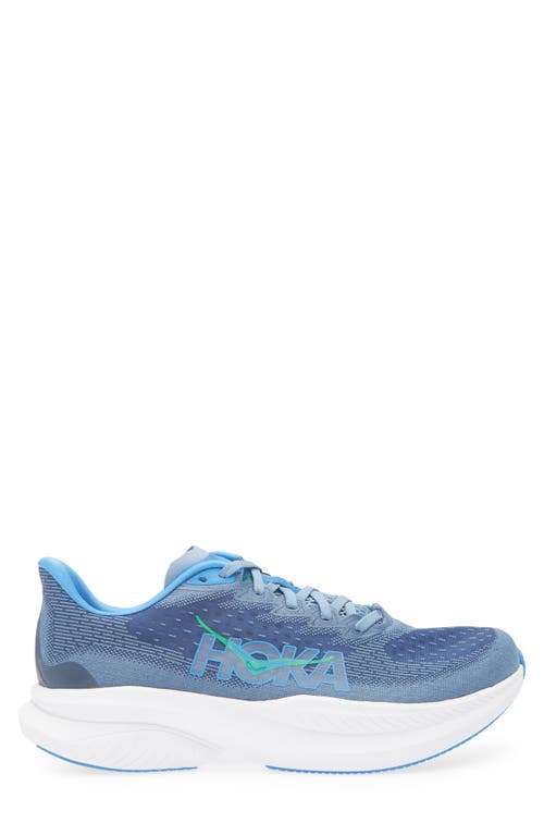 Hoka Mach 6 Running Shoe In Blue