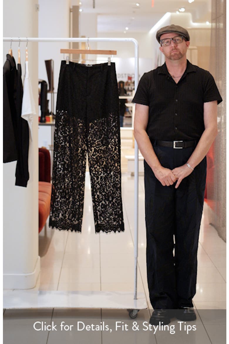 Minerva Lace Ankle Pants video
