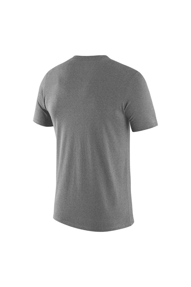 Men's Nike Heathered Gray Georgia Bulldogs College Football Playoff 2021 National Champions Stack Performance T-Shirt, Alternate, color, Heather Gray