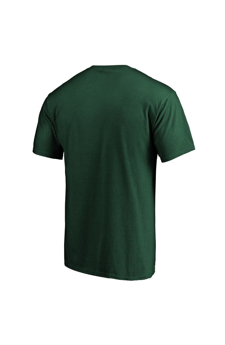 FANATICS Men's Fanatics Branded Green Minnesota Wild Team Primary Logo T-Shirt, Alternate, color, Green