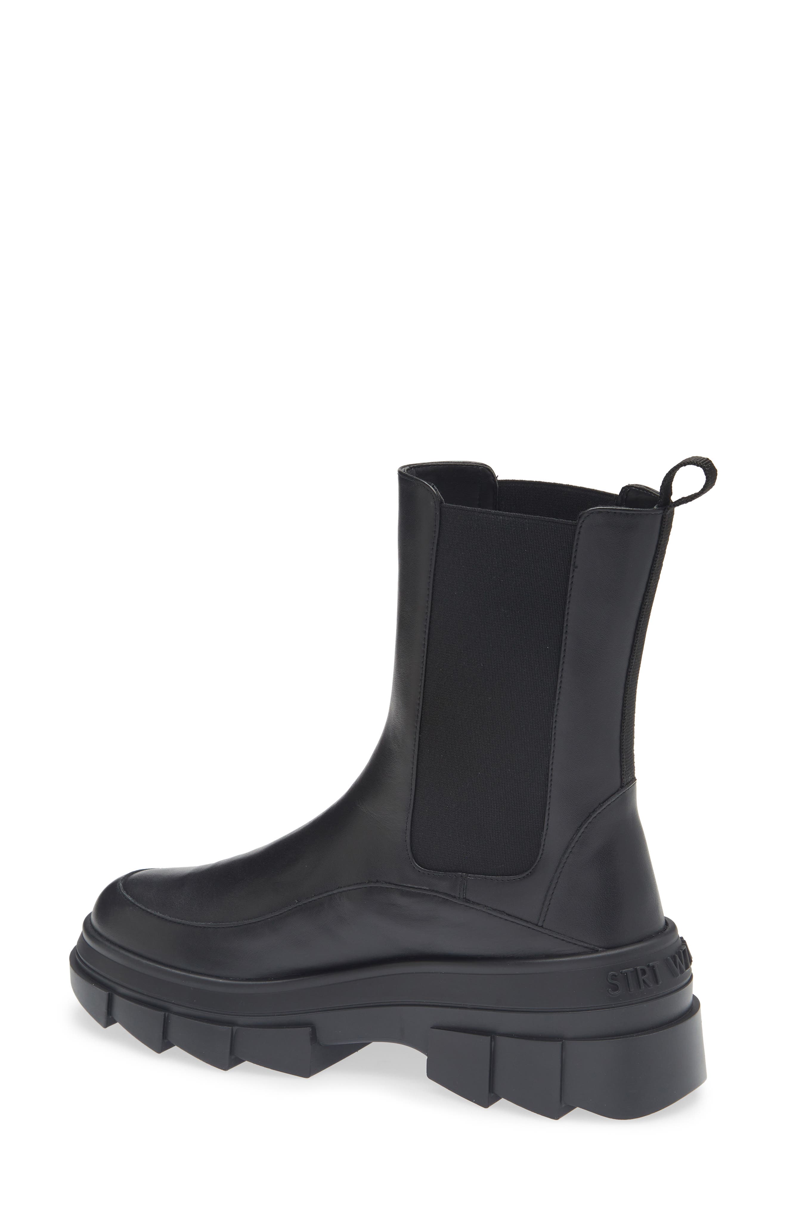 Stuart Weitzman Noho Lug Sole Chelsea Bootie, Alternate, color, 